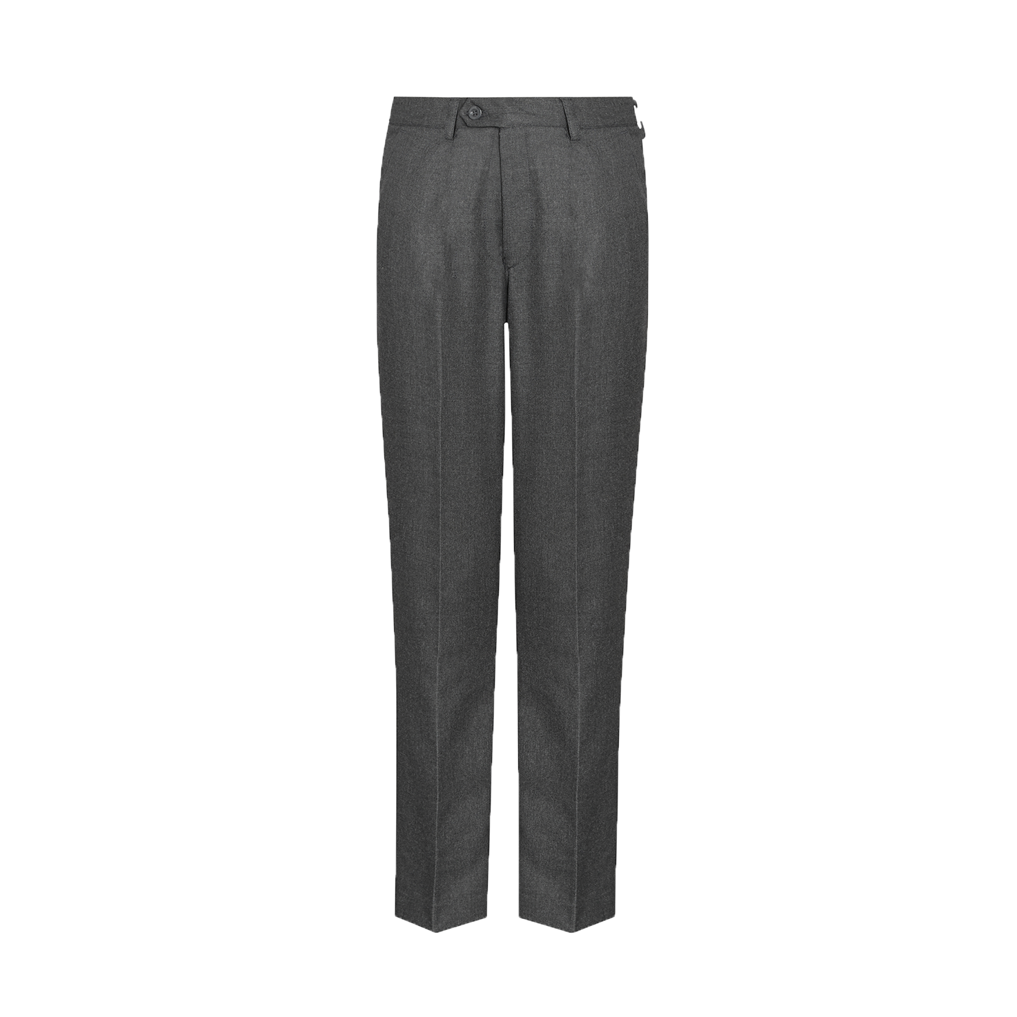 Regular Fit Boys School Trousers - Grey – David Luke Ltd