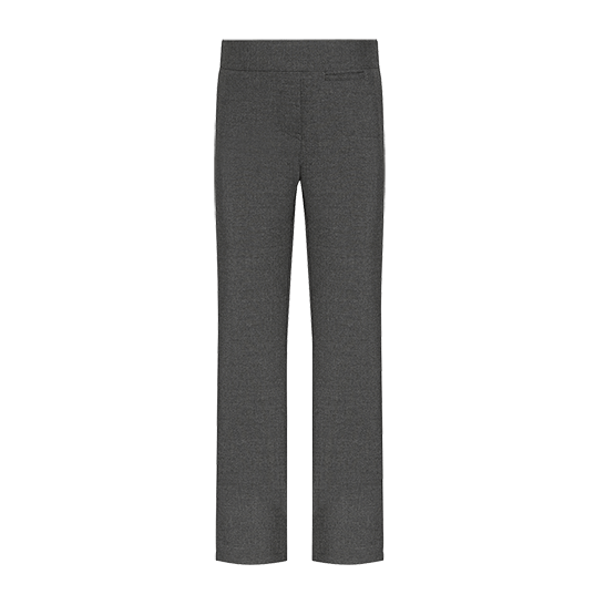 Senior Boys Skinny Fit School Trousers - Grey – David Luke Ltd