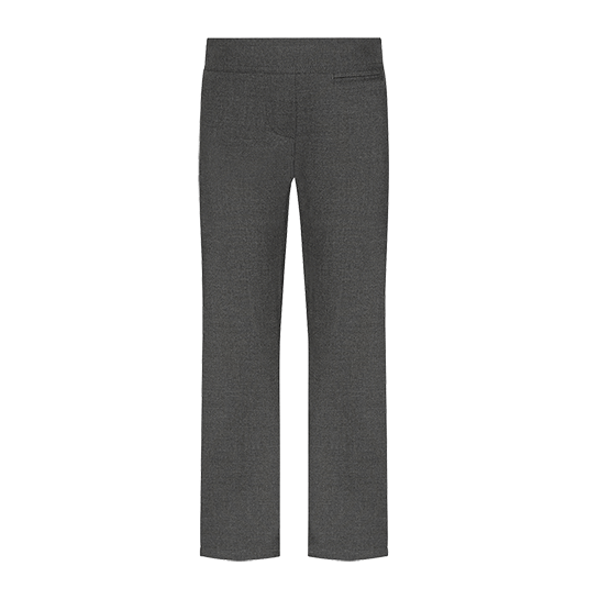 V by Very Girls 2 Pack Woven School Trouser Regular Fit - Grey | very.co.uk